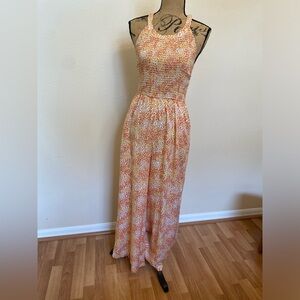 Jessica Simpson Cinched High Waisted Jumpsuit